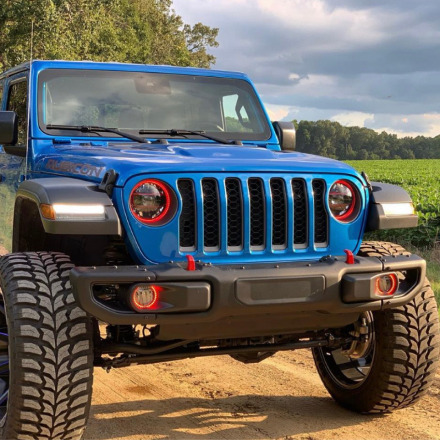 Lighting Trendz 2018+ Jeep Wrangler JL/Gladiator Pre-Built Headlight main image